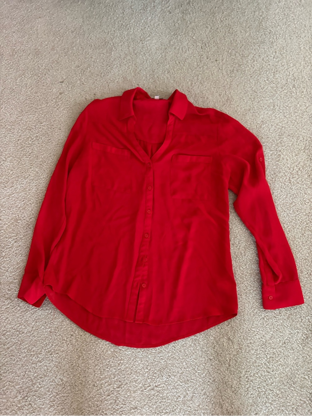 Express Red Portofino Shirt